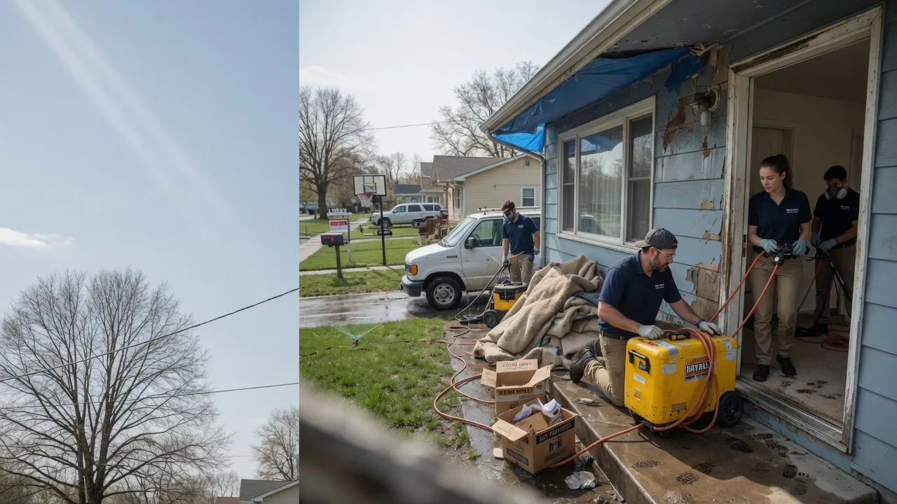 Basement Flood Cleanup in Franconia, NH near me